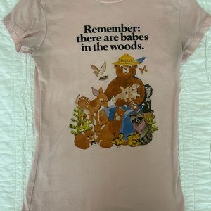 Cute Animal/Smokey the Bear tshirt
